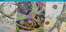 Load image into Gallery viewer, June 2023 Dragonflies: downloadable printable 6-page PDF for coloring, 3 designs