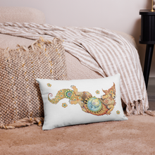 Load image into Gallery viewer, Foxy Premium Pillow by Ruby Charm Colors, 20" x 12"