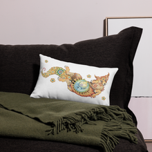 Load image into Gallery viewer, Foxy Premium Pillow by Ruby Charm Colors, 20" x 12"