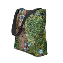 Load image into Gallery viewer, Spring Rabbit Simple 15" x 15" Tote by Ruby Charm Colors