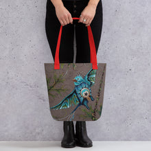 Load image into Gallery viewer, Litte Bird 15" x 15" Simple Tote by Ruby Charm Colors
