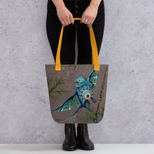 Load image into Gallery viewer, Litte Bird 15" x 15" Simple Tote by Ruby Charm Colors