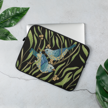 Load image into Gallery viewer, Prairie Birds Sleeve for up to 13" and 15" Laptops and Tablets by Ruby Charm Colors