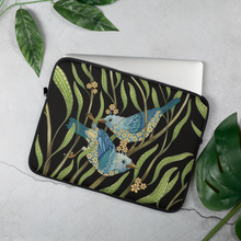 Load image into Gallery viewer, Prairie Birds Sleeve for up to 13" and 15" Laptops and Tablets by Ruby Charm Colors