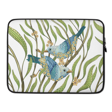 Load image into Gallery viewer, Prairie Birds Sleeve for up to 13" and 15" Laptops and Tablets by Ruby Charm Colors