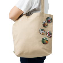 Load image into Gallery viewer, "Garden Goods" Set of 5 pin buttons by Ruby Charm Colors