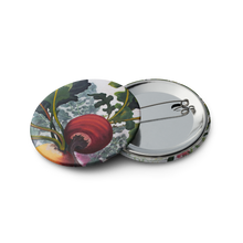 Load image into Gallery viewer, "Garden Goods" Set of 5 pin buttons by Ruby Charm Colors
