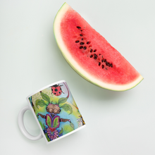 Load image into Gallery viewer, Insectimaginary 1 White Glossy Mug by Ruby Charm Colors