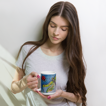 Load image into Gallery viewer, Insectimaginary 2 White Glossy Mug by Ruby Charm Colors