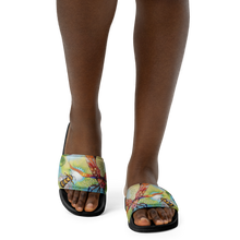 Load image into Gallery viewer, Women's Insectimaginary Slides by Ruby Charm Colors