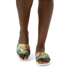 Load image into Gallery viewer, Women's Insectimaginary Slides by Ruby Charm Colors
