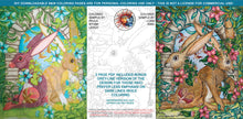 Load image into Gallery viewer, Arch Rabbits: downloadable printable 2-page PDF for coloring