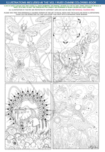 Load image into Gallery viewer, The Original Ruby Charm Colors handmade spiral-bound Artist Edition coloring book