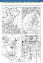 Load image into Gallery viewer, The Original Ruby Charm Colors handmade spiral-bound Artist Edition coloring book