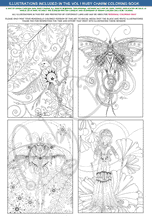 Load image into Gallery viewer, The Original Ruby Charm Colors handmade spiral-bound Artist Edition coloring book