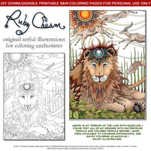 Load image into Gallery viewer, African Animals BUNDLE: downloadable printable 8-page PDF