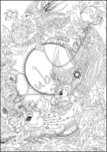 Load image into Gallery viewer, Bird Bundle: downloadable printable 8-page PDF for coloring