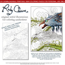 Load image into Gallery viewer, Bird Bundle: downloadable printable 8-page PDF for coloring