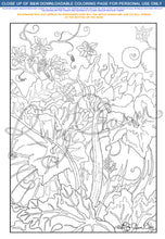 Load image into Gallery viewer, Garden Goods Bundle: downloadable printable 12-page PDF for coloring