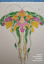 Load image into Gallery viewer, Butterflies and Moths: DIY downloadable printable cards (8 designs - 16 page PDF) for coloring