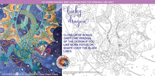 Load image into Gallery viewer, Lucky Dragon: downloadable printable 2-page PDF for coloring