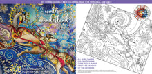 Load image into Gallery viewer, Winter Wonderland: downloadable printable 2-page PDF for coloring