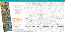 Load image into Gallery viewer, DIY Printable Bookmarks - INSECTS: downloadable printable 1-page PDF for coloring