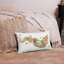 Load image into Gallery viewer, Foxy Premium Pillow by Ruby Charm Colors, 20&quot; x 12&quot;
