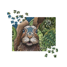 Load image into Gallery viewer, Jigsaw puzzle, Spring Rabbit by Ruby Charm Colors
