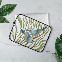 Load image into Gallery viewer, Prairie Birds Sleeve for up to 13&quot; and 15&quot; Laptops and Tablets by Ruby Charm Colors
