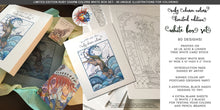 Load image into Gallery viewer, Artist Edition Ruby Charm Colors Box Set, 80 unique illustrations for coloring on white card stock
