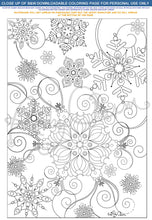 Load image into Gallery viewer, HOLIDAY BUNDLE: downloadable printable 8-page PDF for coloring
