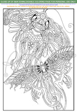 Load image into Gallery viewer, Spring Bundle: downloadable printable 10-page PDF (5 different designs) for coloring
