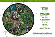 Load image into Gallery viewer, BUNNY BUNDLE: downloadable printable 7-page PDF for coloring
