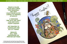 Load image into Gallery viewer, BUNNY BUNDLE: downloadable printable 7-page PDF for coloring
