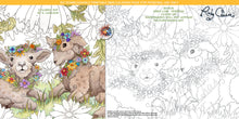 Load image into Gallery viewer, Spring Babes: downloadable printable 2-page PDF for coloring
