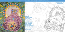 Load image into Gallery viewer, Botanical Spirit Bear: downloadable printable 4-page PDF for coloring
